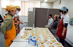 準備万端！もうすぐ試食です（^o^）