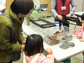 里ノ助は小さい子どもたちの人気者でした♪